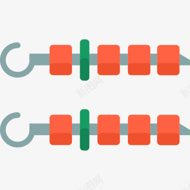 串野餐7扁平图标图标