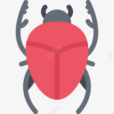 甲虫培养3扁平图标图标