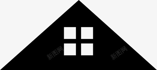 住宅建筑物房地产图标图标