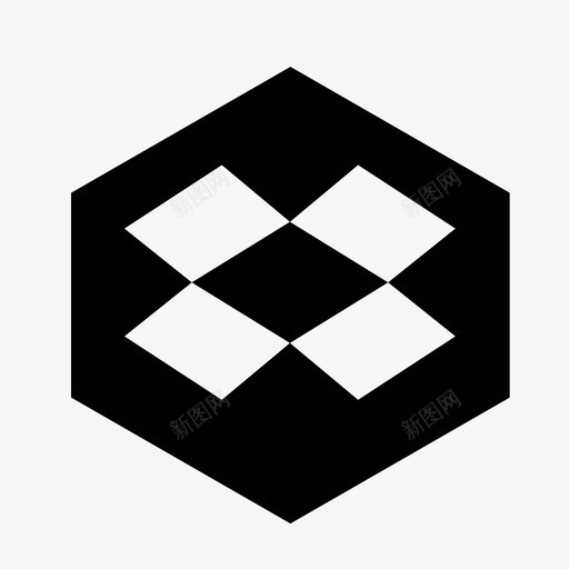 dropboxdropbox社交媒体图标svg_新图网 https://ixintu.com dropbox hexagondropbox web图标 社交媒体图标