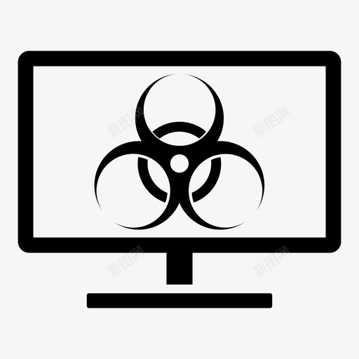 病毒黑客恶意软件图标svg_新图网 https://ixintu.com it网络 威胁 恶意软件 病毒 软件攻击 黑客