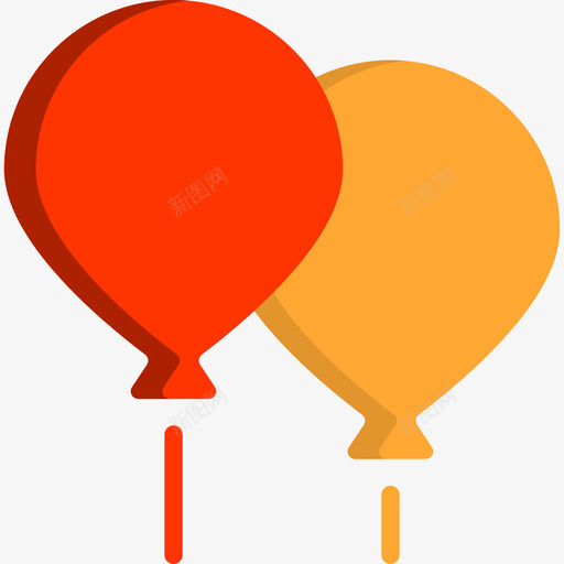 气球母亲节平的图标svg_新图网 https://ixintu.com 平的 母亲节 气球