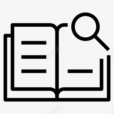 书籍议程商务图标图标