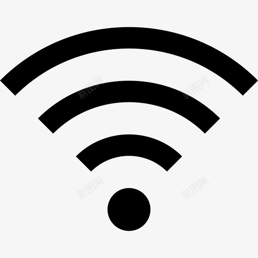 Wifiandroid应用程序3线性图标svg_新图网 https://ixintu.com Wifi android应用程序3 线性