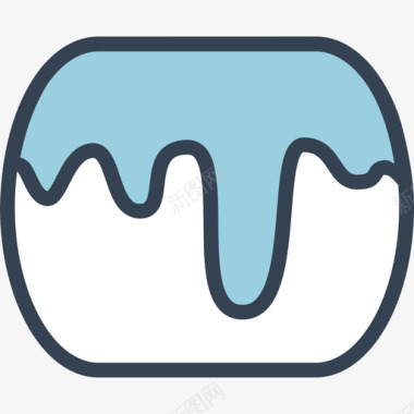 蛋糕美味2原色图标图标