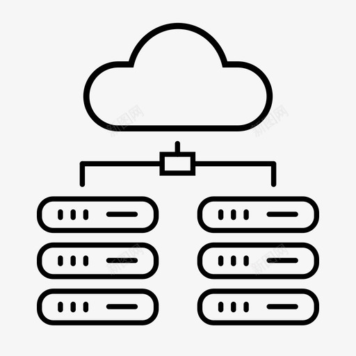云服务器bigdata云数据库图标svg_新图网 https://ixintu.com bigdata bigdata新大纲笔划 云数据库 云服务器 数据中心 数据服务器 网络