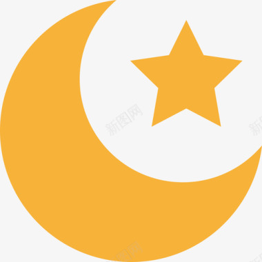伊斯兰教宗教10扁平图标图标