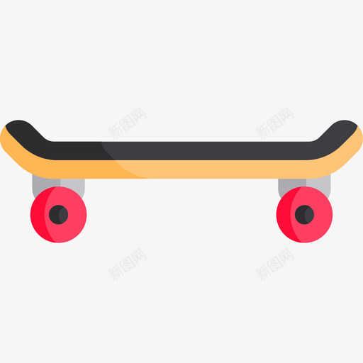 滑板夏季运动3平板图标svg_新图网 https://ixintu.com 夏季运动3 平板 滑板