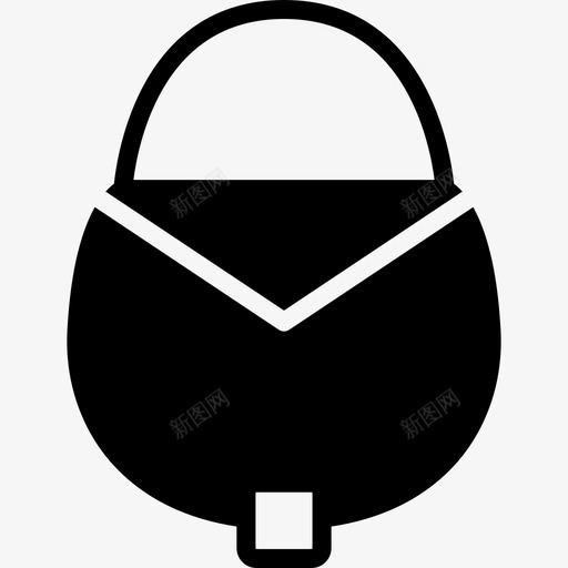 手提包女士配件3填充图标svg_新图网 https://ixintu.com 填充 女士配件3 手提包