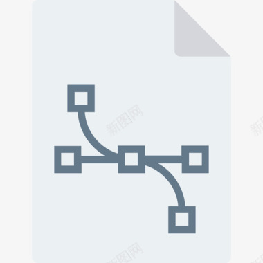 向量网页开发界面平面图标图标