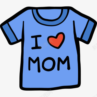 衬衫母亲节10颜色图标图标