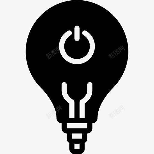 家用自动化3灯泡填充式图标svg_新图网 https://ixintu.com 填充式 家用自动化3灯泡