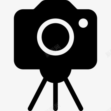 相机支架摄影图像2填充图标图标