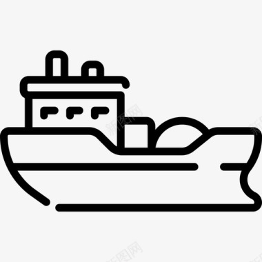 货船航海3直航图标图标