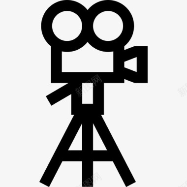 摄像机视频工作室2线性图标图标