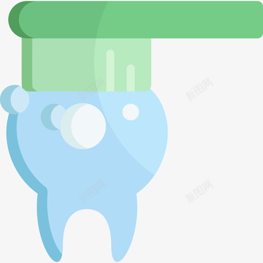 刷牙牙齿护理9扁平图标svg_新图网 https://ixintu.com 刷牙 扁平 牙齿护理9