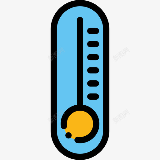 温度计研究科学4线性颜色图标svg_新图网 https://ixintu.com 温度计 研究科学4 线性颜色