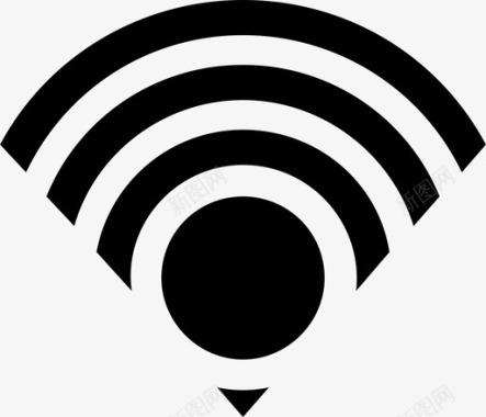 wifi接入点连接图标图标