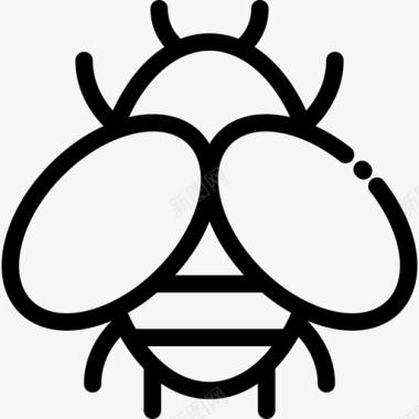蜜蜂动物31直系图标图标