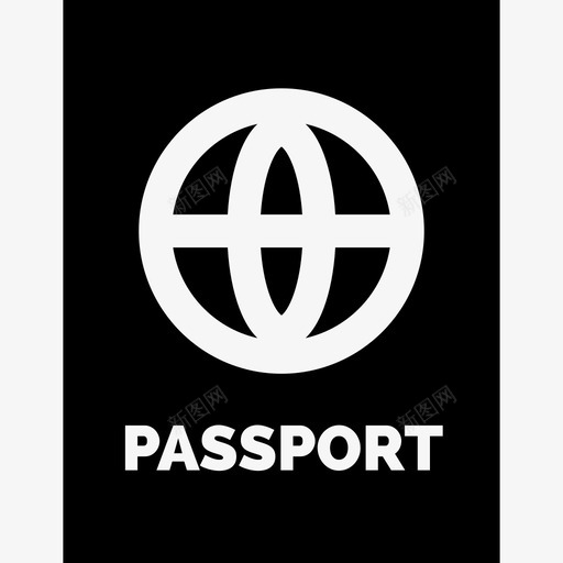 护照暑假18已填图标svg_新图网 https://ixintu.com 已填 护照 暑假18