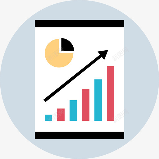 分析图表和图表6平面图图标svg_新图网 https://ixintu.com 分析 图表和图表6 平面图