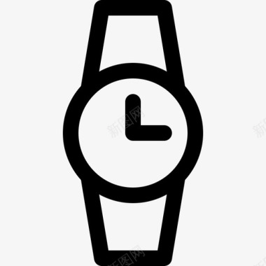 手表时间管理5线性图标图标