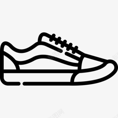 运动鞋服装款式3直线型图标图标
