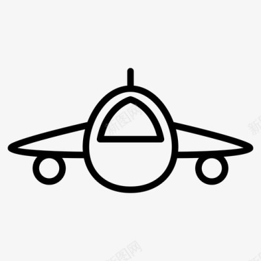 飞机飞行汽车图标图标