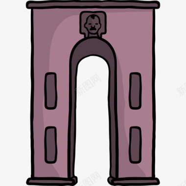 巴夫内霍伊之塔世界纪念碑图标图标