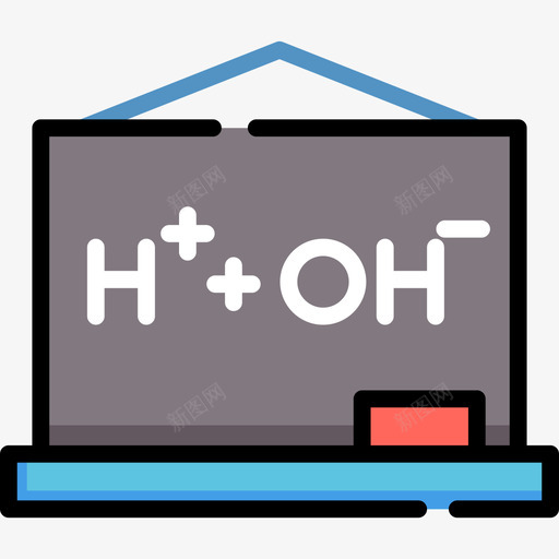 黑板化学7线颜色图标svg_新图网 https://ixintu.com 化学7 线颜色 黑板