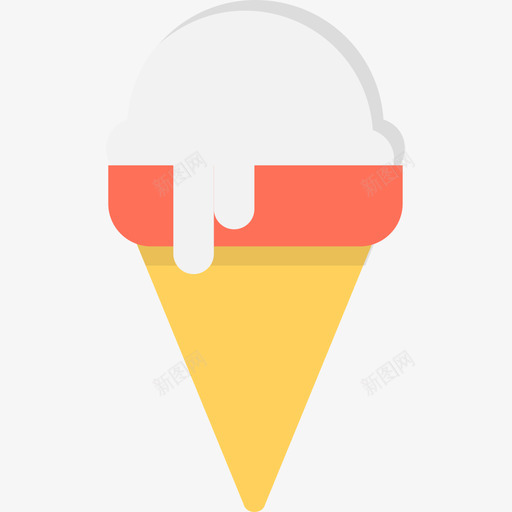冰淇淋派对和庆祝活动平板图标svg_新图网 https://ixintu.com 冰淇淋 平板 派对和庆祝活动