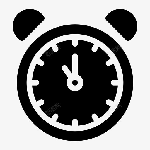 钟时间挂钟图标svg_新图网 https://ixintu.com 十一点钟 手表 挂钟 时间 钟