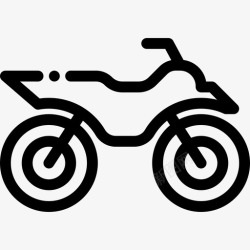 摩托车越野赛摩托车越野赛45岁直线型图标高清图片