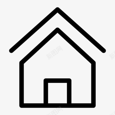 家房子页面图标图标