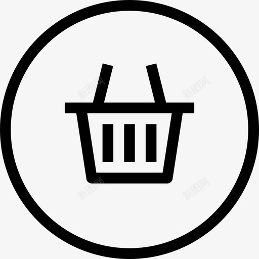 用户界面互联网布局图标svg_新图网 https://ixintu.com 互联网 布局 用户界面 箭头和用户界面 购物 购物篮