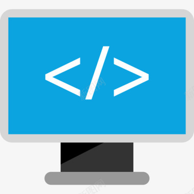 代码搜索引擎优化和网页3平面图标图标