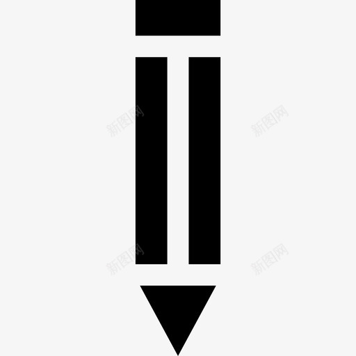 铅笔学校10填充图标svg_新图网 https://ixintu.com 填充 学校10 铅笔