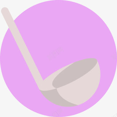 勺食物41扁平图标图标