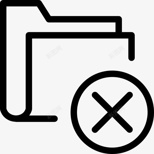 文件夹文件2线性图标svg_新图网 https://ixintu.com 文件2 文件夹 线性