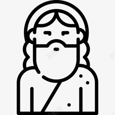 基督第一次圣餐直系图标图标