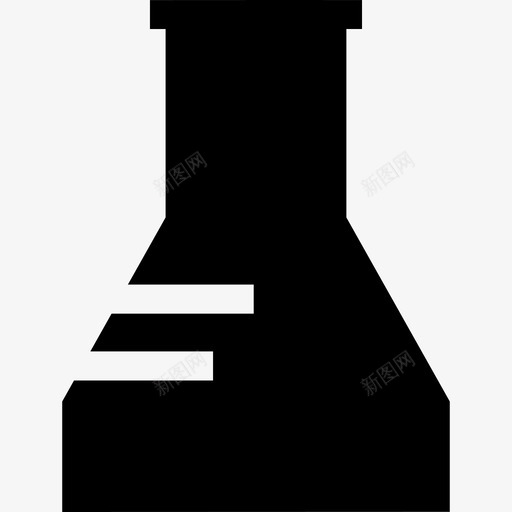 锥形瓶容量用户界面图标svg_新图网 https://ixintu.com 容量 用户界面 锥形瓶