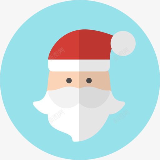 圣诞老人彩色圣诞系列填充图标svg_新图网 https://ixintu.com 圣诞老人 填充 彩色圣诞系列