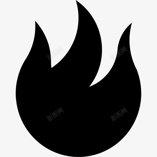 icon-flamesvg_新图网 https://ixintu.com icon-flame flame