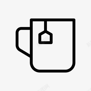 茶杯杯子饮料图标图标