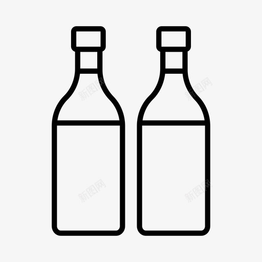 酒瓶酒窖门葡萄园图标svg_新图网 https://ixintu.com 葡萄园 酒庄 酒瓶 酒窖门 酿酒