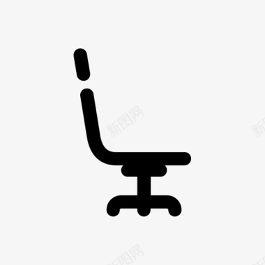 办公椅座椅坐椅图标图标