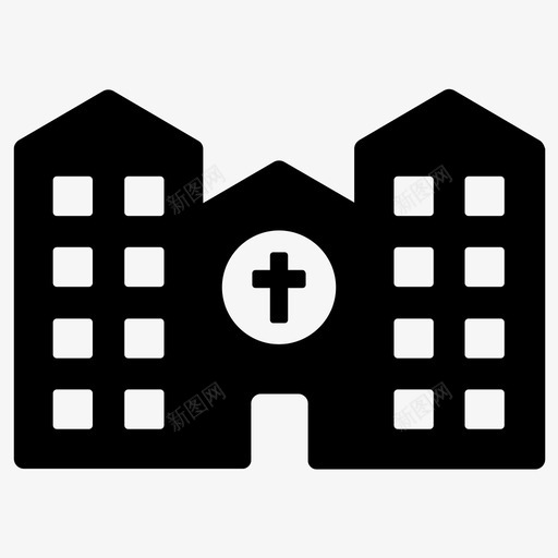 教堂基督教基督教教堂图标svg_新图网 https://ixintu.com 城市办公大楼 基督教 基督教教堂 宗教 建筑房屋 房产 教堂 教堂建筑