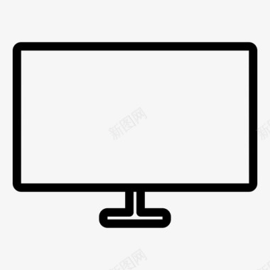 电视电脑节目图标图标