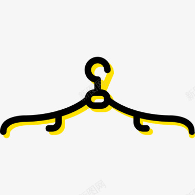 吊架男士配件4黄色图标图标