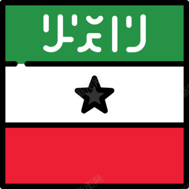 索马里兰国旗收藏3广场图标图标